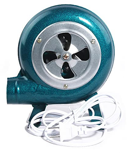 Pealihuy Soffiatore elettrico a velocità variabile, ventilatore per affumicatura, camino a carbone, per campeggio/picnic/attività all'aperto, rame, 60 W.