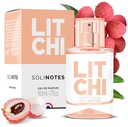 Parfum Femme SOLINOTES Litchi - Eau de Parfum | Fragrance Florale et Fruitée - Cadeau Parfait pour Elle - 50 ml