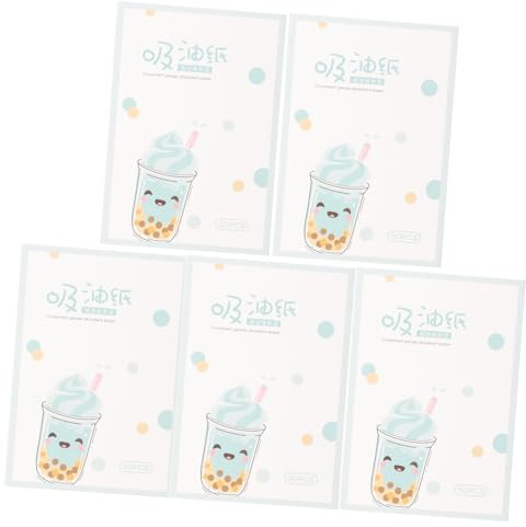 SHERCHPRY 250stücke Blotting-papiere Zur Öl-entfernung Fürs Gesicht Ölabsorptionspapier Für Fettige Haut Gesichtsreinigungstücher Öl-entferner Für Unterwegs Make-up-absorptionspapier in Prak