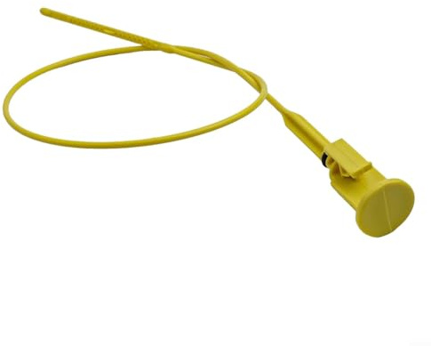 Shophubio Asta di livello di ricambio per olio motore gialla per Renault Master, Trafic, Movano, Vivaro, Interstar, in plastica, 8200457625