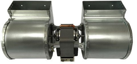 Easyricambi Ventilatore CENTRIFUGO Doppio EMMEVI Modello 207722-122W per Stufa A Pellet EDILKAMIN Iris, Prisma, SILCALOR, ECOFOREST