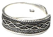 Zehenring aus 925er Sterlingsilber, verstellbar, TR3011172, in Geschenkbox