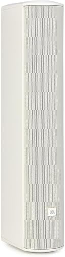 JBL Professional CBT 50LA-1-WH Haut-Parleur Colonne Compact avec 8 Pilotes de 5,1 cm, Hauteur de 50,8 cm, Blanc