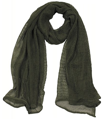 MFH Netzschal Tarnschal 190 x 90 cm Schal Halstuch Kopftuch Tarnschal Camouflage