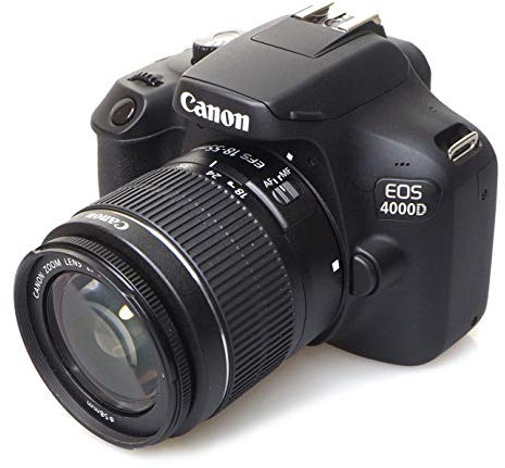 Canon Camera EOS 4000D + EF-S 18-55 DCIII