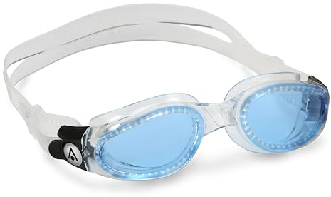 Aquasphere Kaiman| Occhialini da nuoto per adulti con protezione UV, guarnizione in silicone, visione a 180°, lenti antiappannamento e antigoccia per uomini e donne