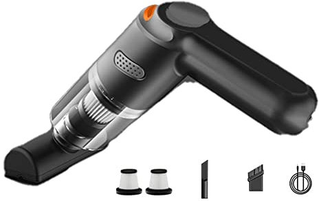 Darameea Aspirapolvere Portatile per Auto 10000PA Aspirazione, Aspirapolvere Wireless Un Basso Rumore, Aspirapolvere per Auto Fili Ricaricabile