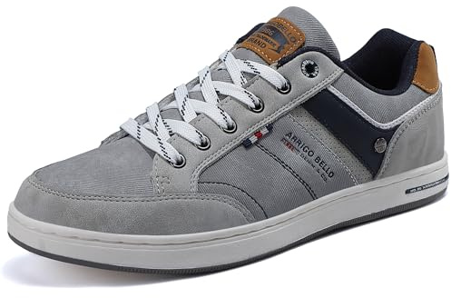 AX BOXING Freizeitschuhe Herren Sneakers Walkingschuhe Mode Schuhe Leichte Trainers Sportschuhe Größe 41-46 EU