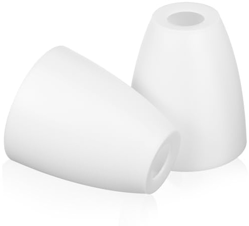 HOMSFOU 2 Pantallas De Lámpara De Plástico Para Lámpara De Escritorio Y Mesa Abertura E14 4.52 X 3.93 X 1.96 in Para Hogar Oficina Estudio Y Dormitorio