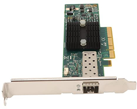 Carte Réseau de 10 Go, Carte Réseau Réseau Card d'interface Réseau à Fibre Optique avec Adaptateur Réseau de 10 Gbps MNPA19XTR SFP + PCIE Network Carte 10 Gbps Adaptateur Réseau pour Les Serveurs