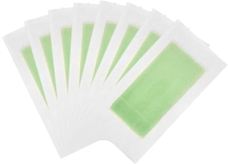PACKOVE 8 ark Stycken Vaxremsor För Hårborttagning Tåliga Skonsamma För Ben Ansikte Känsliga Områden Wax Strips för Enkel Hårborttagning