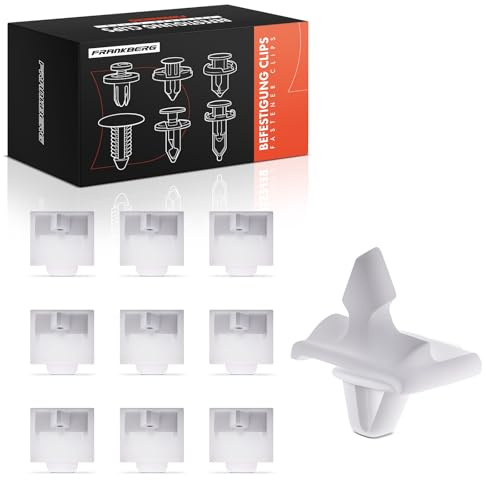Frankberg 10x Befestigungsclips Spreiznieten Kotflügel Kompatibel mit 124 T-Model S124 124 Stufenheck W124 190 W201 E-Klasse T-Model S124 E-Klasse W124 Replace# 21433
