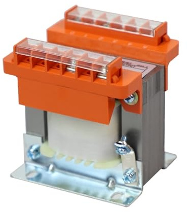 AMEHRU Transformateur de contrôle d'isolement monophasé BK-50VA 380 V à 220 V à 200 V Machine-Outil 110 V 36 V 24 V Bobine Tout cuivre(380V to 220V)
