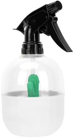Sewroro Arrosoir à Fleurs 500 ML Blanc Neige Pulvérisateur d'eau Manuel pour Jardinage Récipient d'Arrosage Solide Outil de Pulvérisation Balcon Serrage Plantes