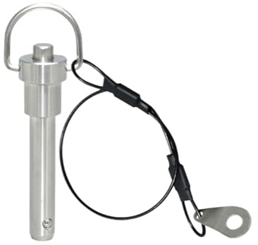 304 spina di rilascio rapido in acciaio inossidabi Perno a sgancio rapido con blocco a sfera a molla in acciaio inossidabile 5x(10-100)mm for altoparlanti Line Array(5x10mm)