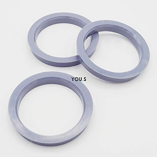 3 x ZENTRIERRINGE DISTANZRING für ALUFELGEN 70,0-57,1 mm