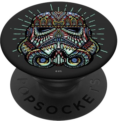 PopSockets Star Wars Storm Trooper Sugar Skull PopSockets PopGrip: Swappable Grip for Phones & Tablets