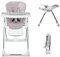 Babify Trona de bebé Evolutiva Comfort Plus. Reclinable, Ajustable con Plegado Compacto. Doble bandeja. Cojín ultrasoft