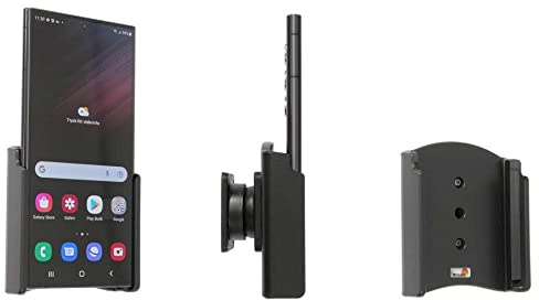 Brodit Gerätehalter 711291 | Made IN Sweden | für Smartphones - Samsung Galaxy S22 Ultra, Schwarz