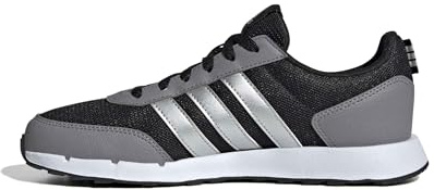adidas Damen Run 50s Shoes, core Black/Silver met/Grey Three, 38 2/3 EU