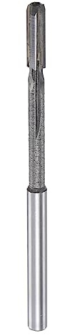 sourcing map Mandril Escariador 4, 3mm H7 Carburo Punta Rectas Vástago | Flautas Redondo, Torno Máquina Fresado Cortador
