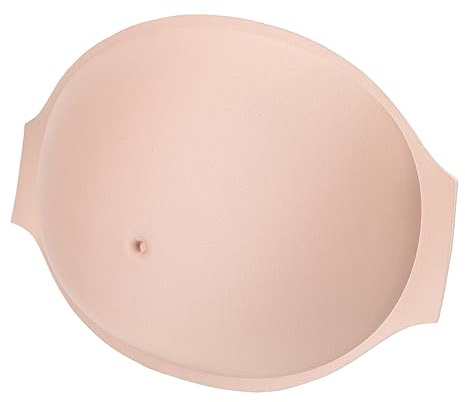 Faux Ventre de Grossesse Réaliste, Ventre Artificiel Léger et Respirant pour Costumes, Cosplay et Spectacles sur Scène, Rembourrage de Grossesse Artificiel Rectangulaire Respirant