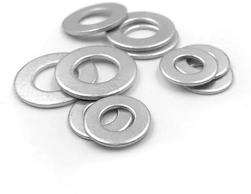 10/30/50 Stück Aluminium-Flachdichtungsscheibe, einfache Dichtungsmutter und Satz Metall-O-Ring-Dichtung M4 M5 M6 M8 M10 M12 M14 M16 M18 M20 M22-M20x24x1,5 mm-50 Stück