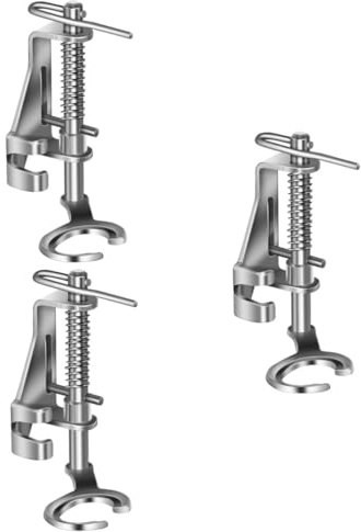HOODANCOS 3-teiliges Universal-nähmaschinenfuß-Set Nahtfuß-Schnellverschluss Für Stoff Satin-Paspeln Reißverschlüsse Knopflöcher Overlock