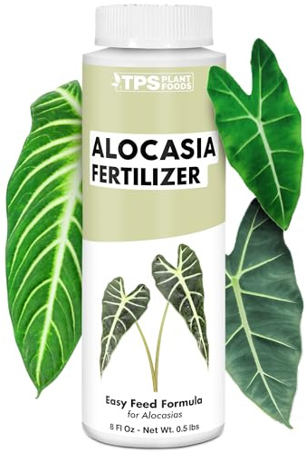 Alocasia Fertilizer – Liquid Plant Food for Bigger Leaves, Stronger Roots & Healthy Tropical Growth, 8 oz