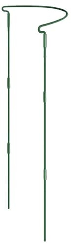 Soporte para Plantas - Estructura Trepadora De Metal Media Luna | Marco De Soporte para Plantas De Exterior - para Jardineros Vegetales Balcón Interior Exterior Flores Jardín Trasero Tomate