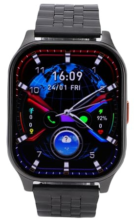 TIKATARER Smartwatch con Schermo HD da 2,04 Pollici, Orologio Intelligente Impermeabile IP68, Orologio con modalità Sportive Multiple con Avvisi di Messaggi di Chiamata, Ideale per Corsa, Nuoto,