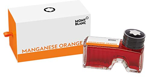 Montblanc Tintenfass Manganese Orange 114960 – Hochwertige Tinte in Orangerot im Tintenglas 30ml