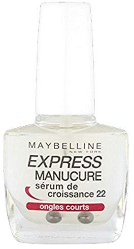 Maybelline New York - Express Manucure - Sérum de Croissance pour Ongles Courts - 22 Ingrédients Actifs