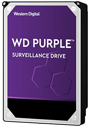 Western Digital WD Purple 500 GB Hard Drive per Il monitoraggio Video Nero/Argento 500 GB