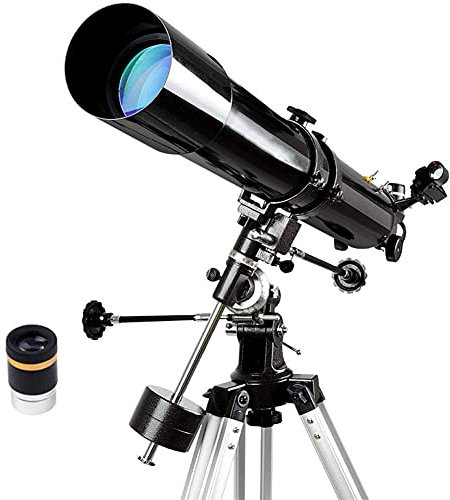 UsmAsk Teleskop-Spektiv für Kinder, Erwachsene, Anfänger, astronomisches Teleskop, HD-Monokular-Weltraumteleskop für den Außenbereich mit Stativ und kabelloser Fernbedienung