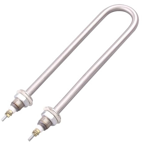 nmbhus Élément Chauffant en Forme De U, Thermoplongeur Électrique Tubulaire, Tuyau Chauffant De Type U, Filetage 380v M16 M18 1kw/1,5 Kw/2kw/3kw/4kw (Size : M16, Color : Home Use_4KW)