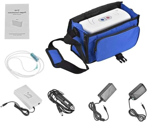 Kadxyan Oxygen Machine, 3 L/min Oxygen Machine, Portable Oxygen Generator, Small Oxygen Concentrator O2 Generator for Home and Travel Use Car Air Purifier