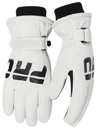 Povanjer wasserdichte Touchscreen-Handschuhe, Unisex-Winter-Skihandschuhe,Outdoor-Winter-Thermo-Snowboardhandschuhe - Weiche Snowboardhandschuhe zum Skifahren, Snowboarden, Schneeschaufeln, Rodeln
