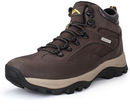 CC-Los Bottes De Randonnée Homme Imperméables Antidérapantes EU40‑48 | Semelle Caoutchouc Antidérapante, Tige Respirante, Imperméable Et Robuste, Randonnée Montagne Tous Terrains