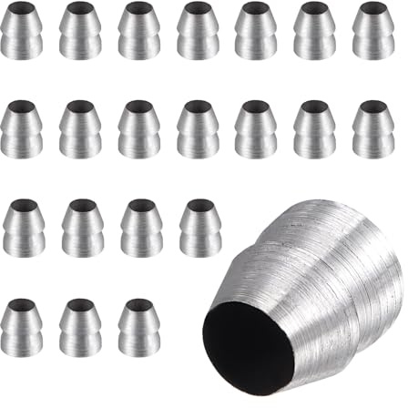 20 cunei con manico rotondo, 10 mm, cunei rotondi di sicurezza, in acciaio robusto, per martello, martello, falegname, lavoratori edili