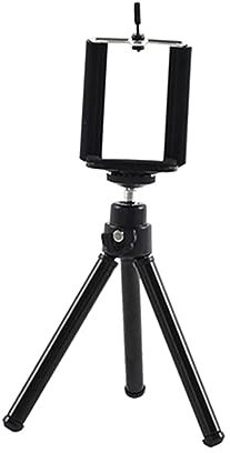 jojofuny Mobile Support Mobile Phone Holder Ubsize Phone Tripod Mini Tripod Camera Stand Kick Stand for Tablet Camera Selfie Stick Black