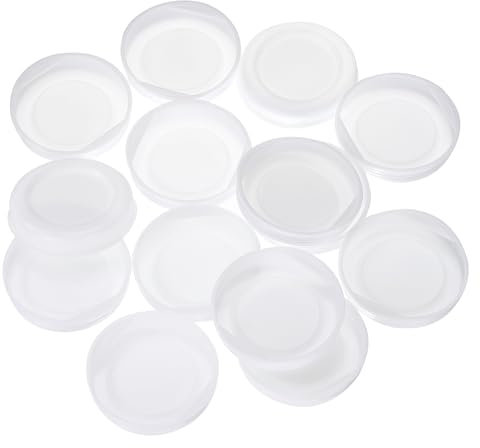 QUARKZMAN 50 Pcs Tapas de Extremo de Tubo de Despacho Redondo de 2 de Diámetro Interior Tapas de Extremo Protectoras de Plástico para Tubos de Despacho de Papel Despacho y Almacenamiento