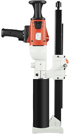 Carotteuse professionnelle 2200 W – Fonctionnement humide et sec avec foret diamanté | 1200 tr/min pour béton et maçonnerie | Design étanche