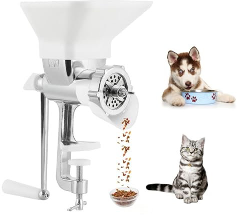 Animal Feed Pellet Maker Machine, Einstellbare Matrize für Verschiedene Größen, Leicht zu Reinigen und Langlebig für Hausgemachtes Vieh und Geflügelfutter