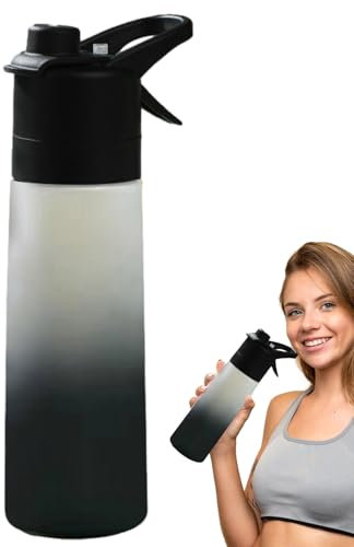 Borraccia sportiva spray da 650 ml, a prova di perdite, con beccuccio