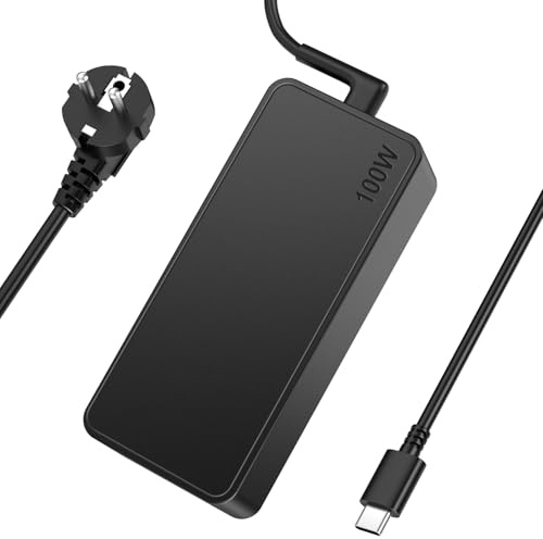 für Lenovo Laptop Ladekabel Ladegerät 100W USB C Schnellladegerät Kompatibel mit Lenovo Thinkpad MacBook HP Chromebook Asus Acer Huawei Xiaomi Air Samsung, 96W 90W 87W 65W 45W Typ C Netzteil