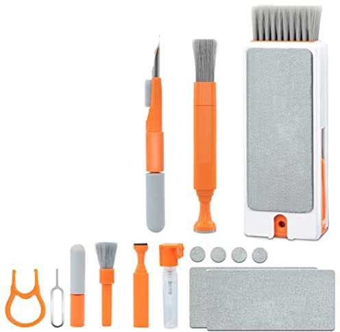 Qusedwey Set per la Pulizia della Tastiera 11 in 1 per Cellulare, Strumento per la Pulizia della Tastiera per Fotocamera