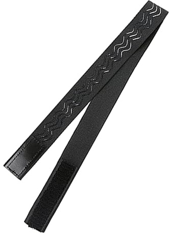 Brillenstützband nach Nasenoperation aus Polyester mit Haken, Schwarz | Druckentlastung und Weniger Reibung, Hebt die Brille von Nasenbrücke, für Alltag und Genesung