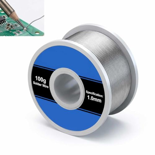 1 Mm 100g Fil de Soudure avec Noyau de Colophane,Soudure Facile