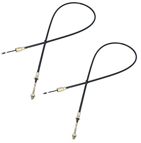 AB Tools 2 x Cable de Freno de Remolque de Larga duración Knott Systems Ifor Williams Funda Exterior 1320mm